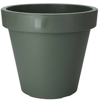 Pro Garden Plantenpot - Tuin - kunststof - donkergroen - D50 cm