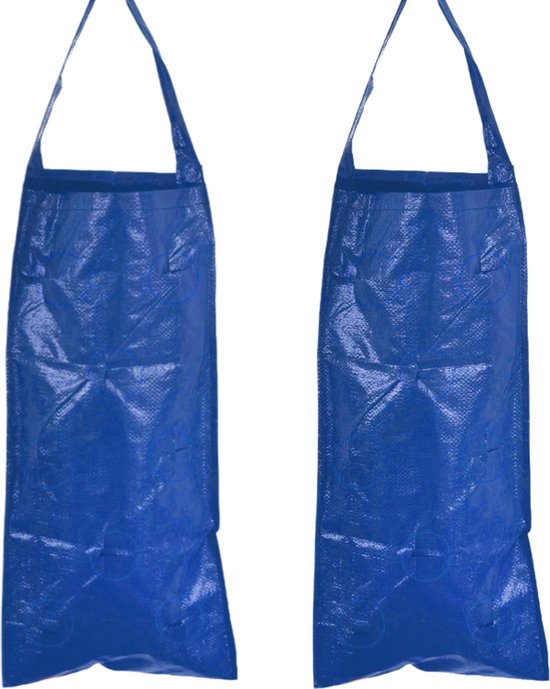 Set van 2 Hangende Aardbeienplantzakken 25x60 cm