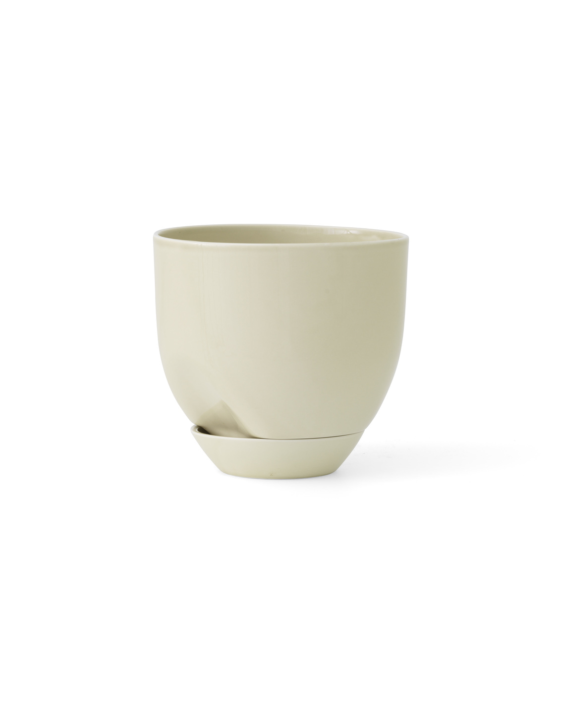 Audo Hydrous bloempot 20 cm - essenhout