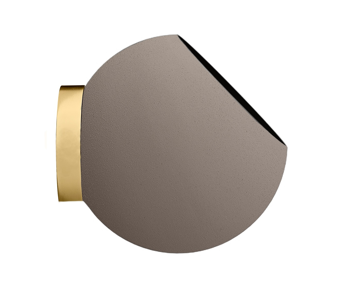 AYTM Globe Wandbloempot Taupe H15,4×Ø17 cm