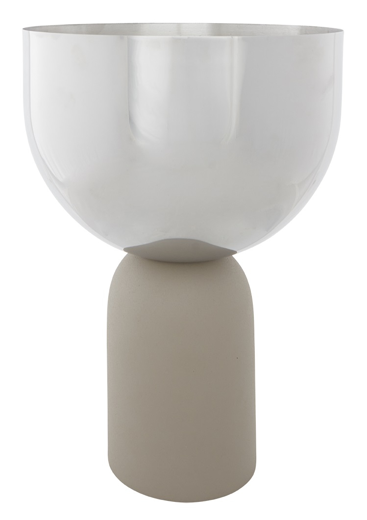 AYTM Torus Design Plantenpot Taupe 30,6 x 22 cm