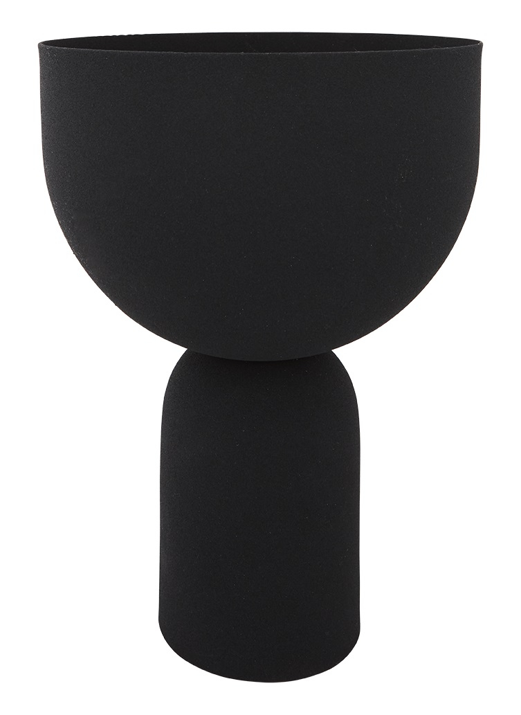 AYTM Torus Design Bloempot Zwart 30,6×22 cm