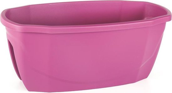 Balkonbloembak Emerald Fuchsia 15,5L 58x30x24 met drainage