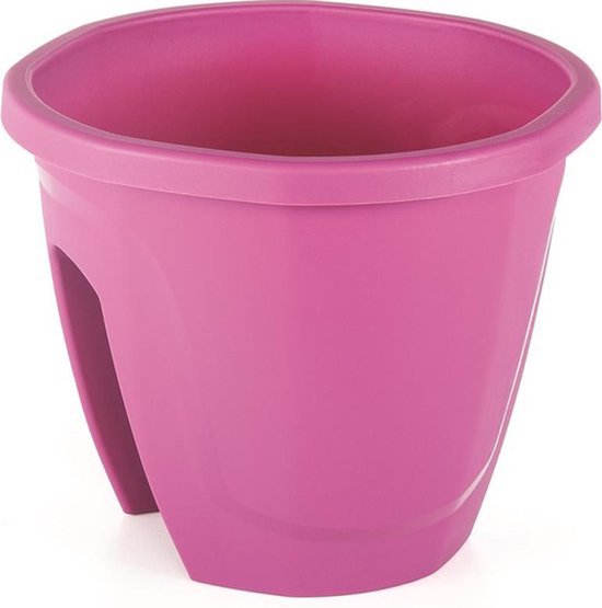 Balkonbloembak Emerald 7,5L fuchsia verstelbaar met drainage