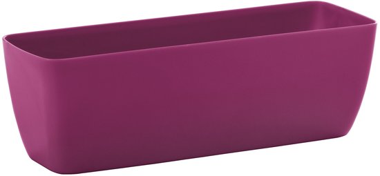 Bloembak Balkonbak Nicoli Verve 30x15x13,5 cm Fuchsia