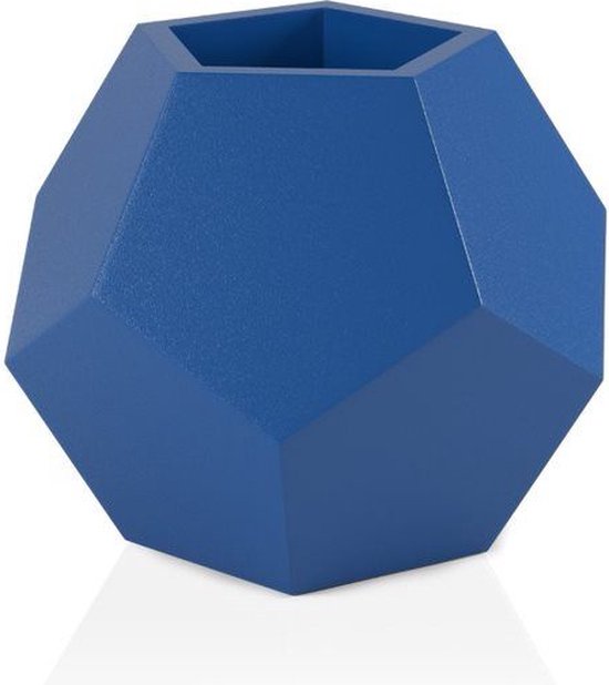 Bloembak Esra Blauw - Plantenbak voor Balkon & Tuin
