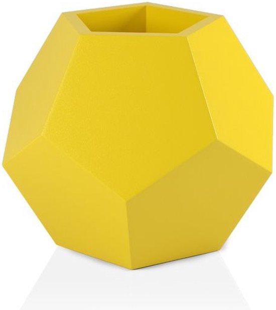 Gele Bloembak Esra - Modern voor Balkon & Tuin