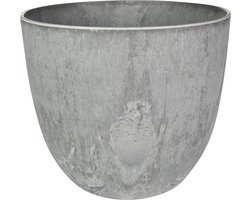 Bloempot Bola Ø23 cm - Grijze Plantenpot, Strak