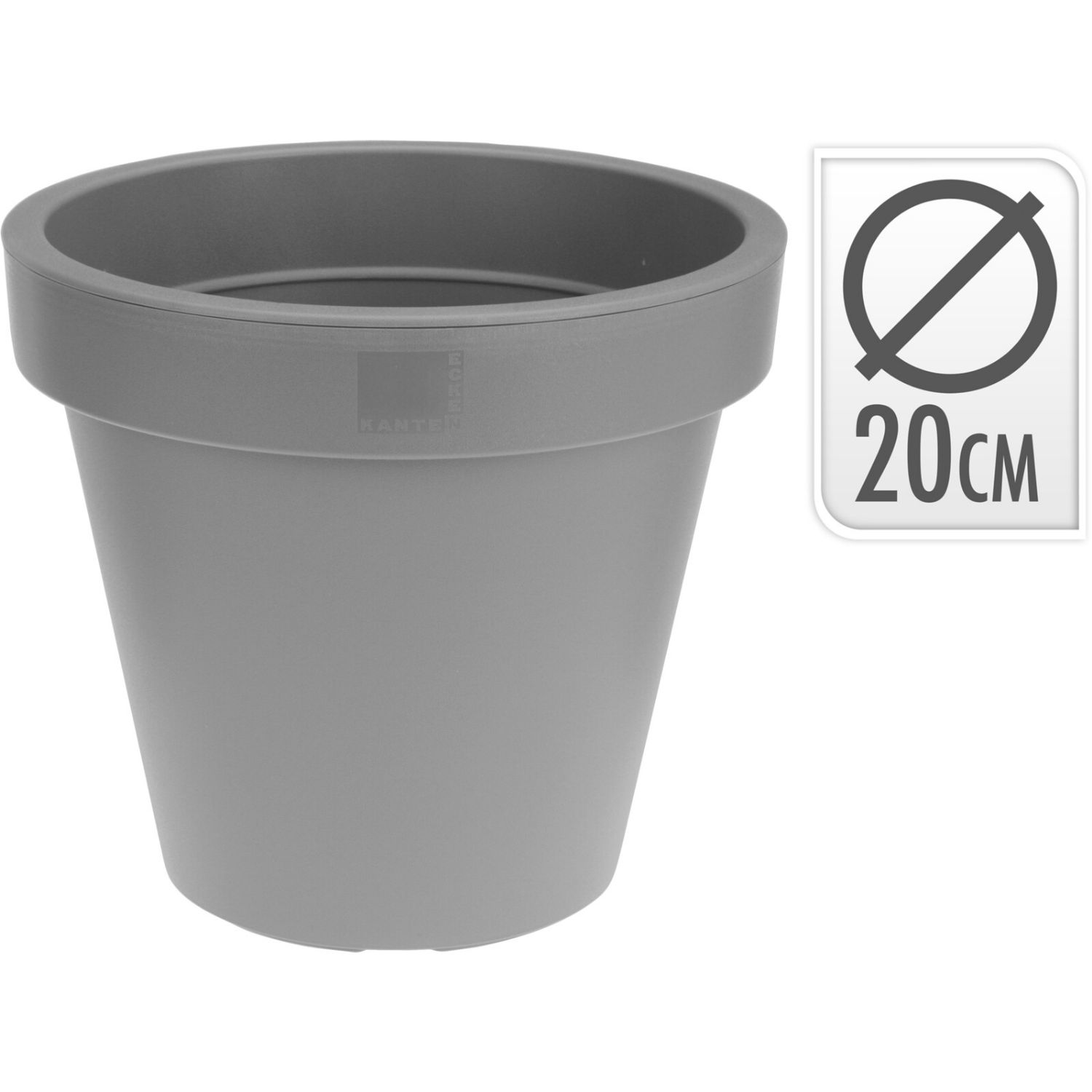 Ronde plantenpot 20x20x18 cm
