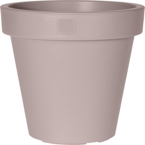Modern kunststof bloempot rond 60 cm Pastel Beige