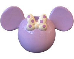 Keramische Bloempot Minnie Mouse Paars - Disney