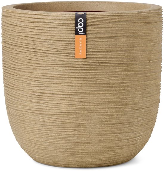 Capi Europe Ribbol bloempot 35x34 Beige - Binnen/Buiten