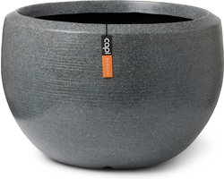 Capi Europe Vaas Bol Arc Graniet 88x60 Antraciet