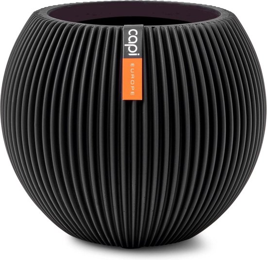 Capi Europe Bolvaas Groove Zwart-Goud 30x25 cm voor binnen