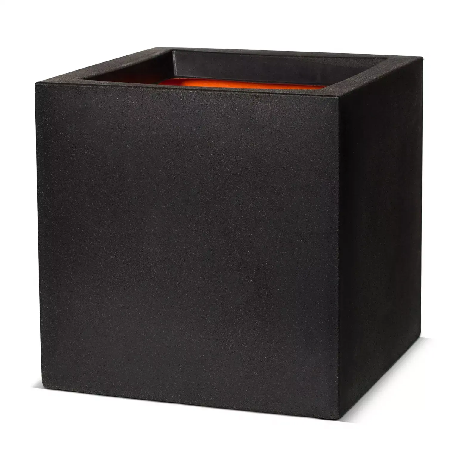 Capi pot vierkant Urban Smooth - 50 cm zwart