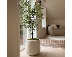 Grote bloempot Crea Lexa Causeway Bay 38x42 cm - Zandwit