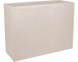 EDA Hoge Plantenbak 63L 99,5x29,5x78,5 cm - Beige