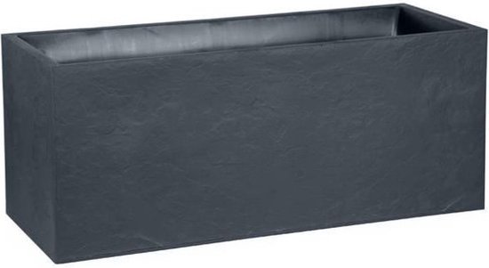 EDA Grote Plantenbak 98L Antraciet - 99,5x39,5x43,5 cm