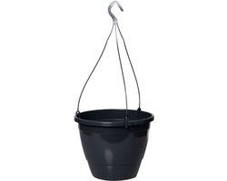 Elezza Zelfwaterende Hangpot Ø32 x H24 cm Antraciet