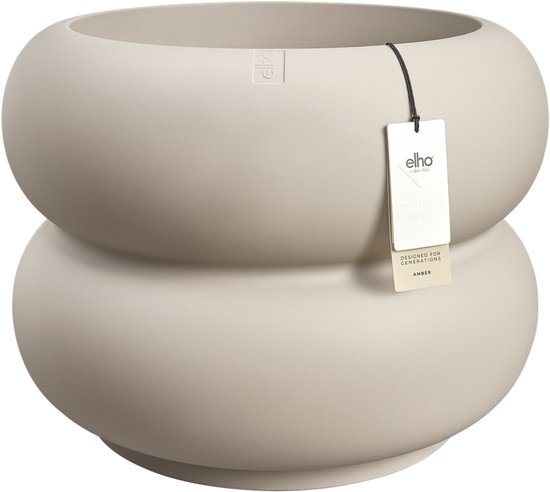 Elho Amber Roll Low 60 Plantenpot - 100% Gerecycled