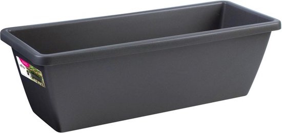 Elho Barcelona Balkonbak 70 cm - Antraciet Plantenbak