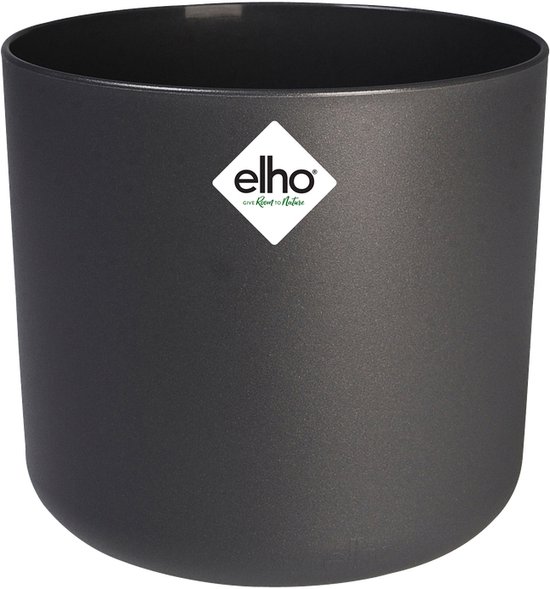 Elho B.for Soft Rond 25 - 100% gerecycled pot Ø25 Antraciet