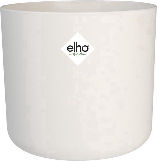 Elho B.for Soft Rond 35 Plantenpot Wit - 100% Gerecycled