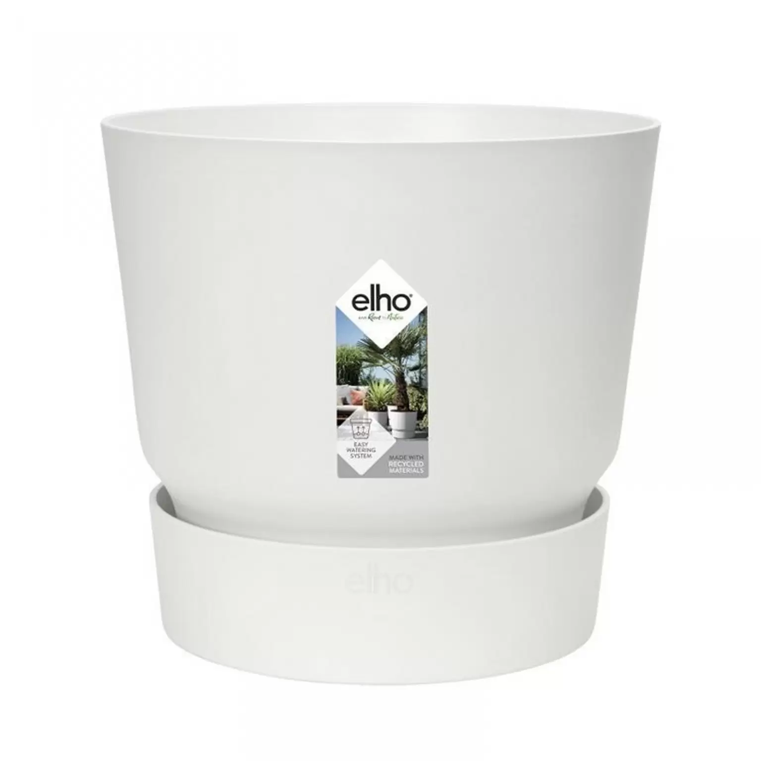 Elho Greenville Plantenpot Ø30 cm Wit