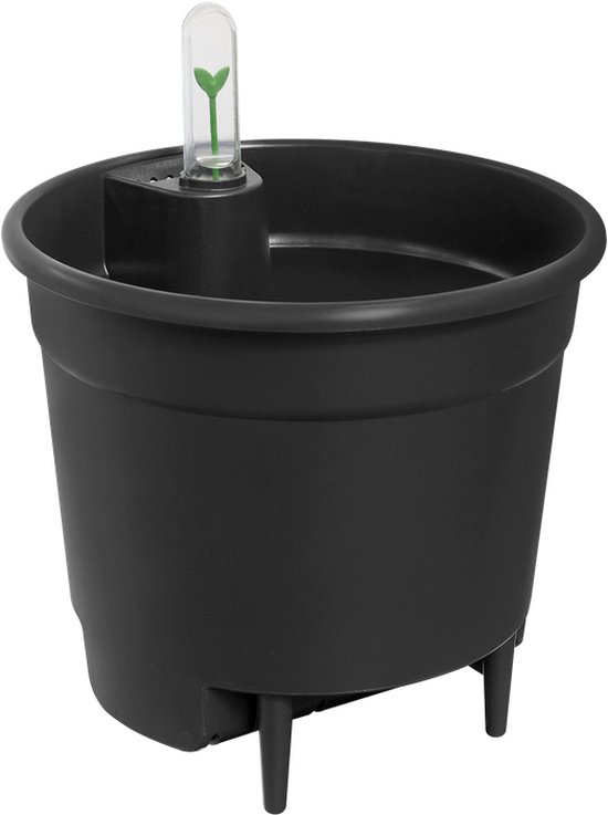 Elho Zelfwaterende Binnenpot Ø21 cm met Watermeter