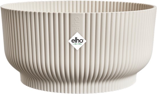 Elho Vibes Fold Plantenschaal Ø25 cm Linnen Wit