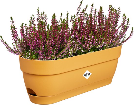 Elho Vibia Campana Balkonplantenbak 50 cm - Honinggeel