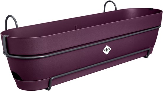 Elho Vibia Campana All-in-1 Plantenbak Balkon Ø70 Paars