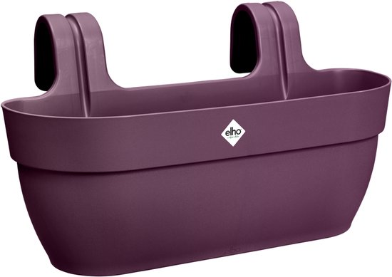 Elho Vibia Campana Easy Hanger L46 Balkonbak Ø46 Paars