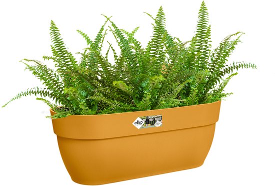 Elho Vibia Campana Balkonbak L46 – Gerecycled Honinggeel