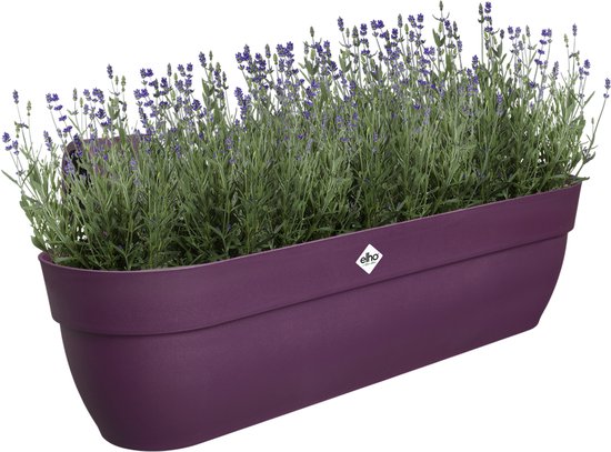 Elho Vibia Campana XXL Balkonbak 70cm - Paars, Gerecycled