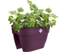 Elho Flower Bridge 40 Balkonplantenbak Paars - Gerecycled