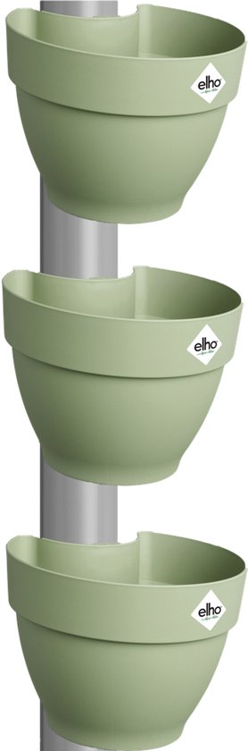 Elho Vibia Campana Regenpijpbakjes Set van 3 - Pistache