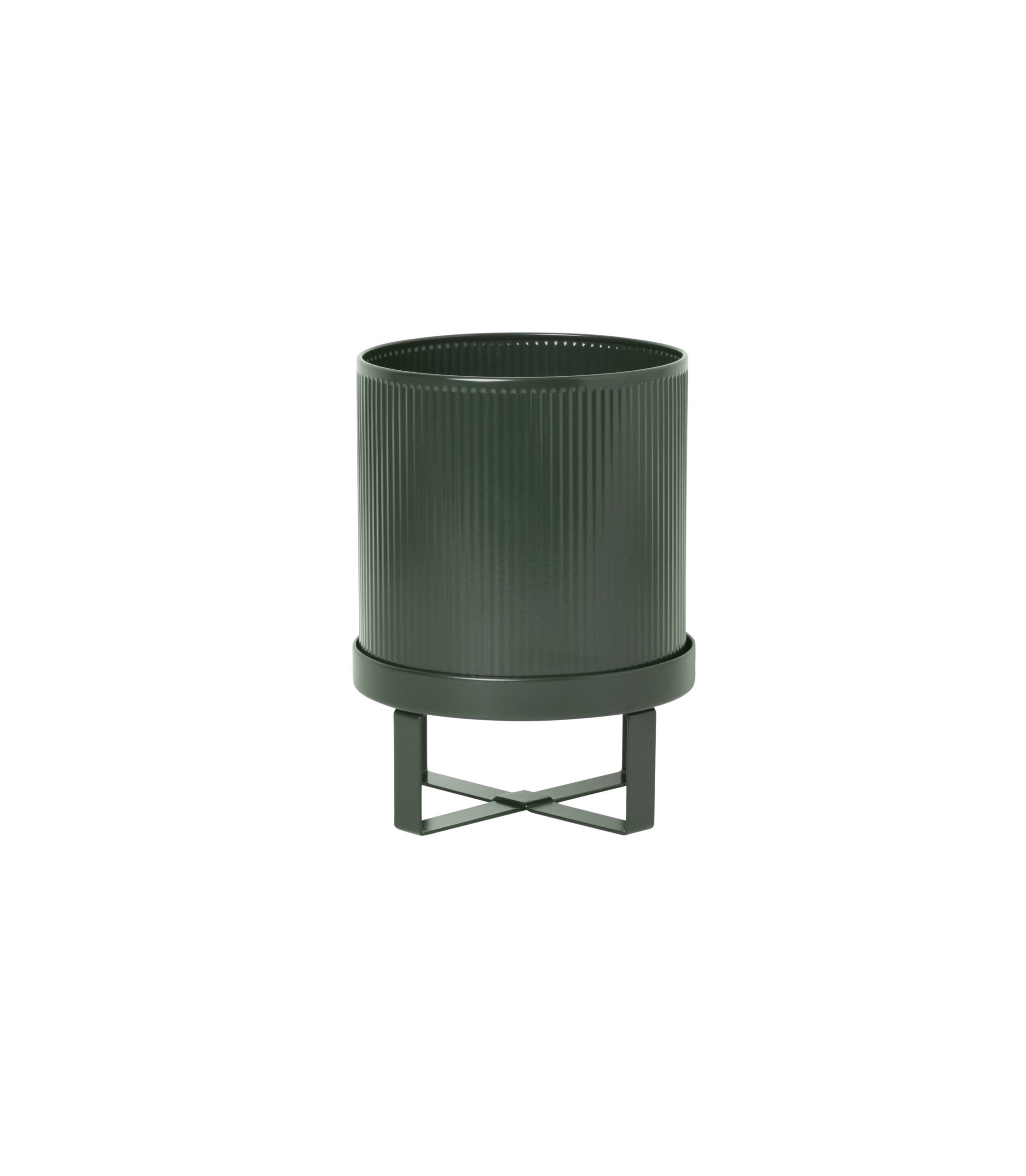 Ferm Living Bau kleine plantenpot S donkergroen