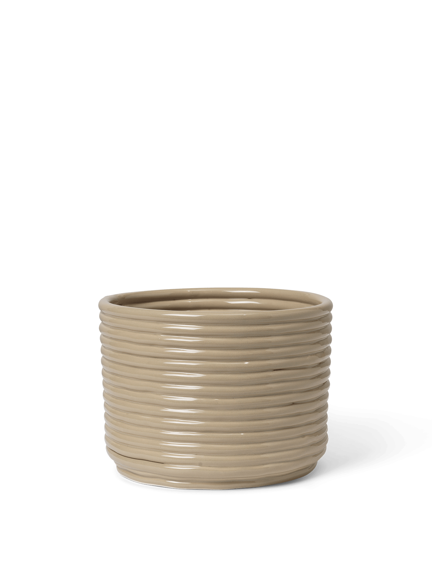 Ferm Living Corduroy plantenpot Cashmere