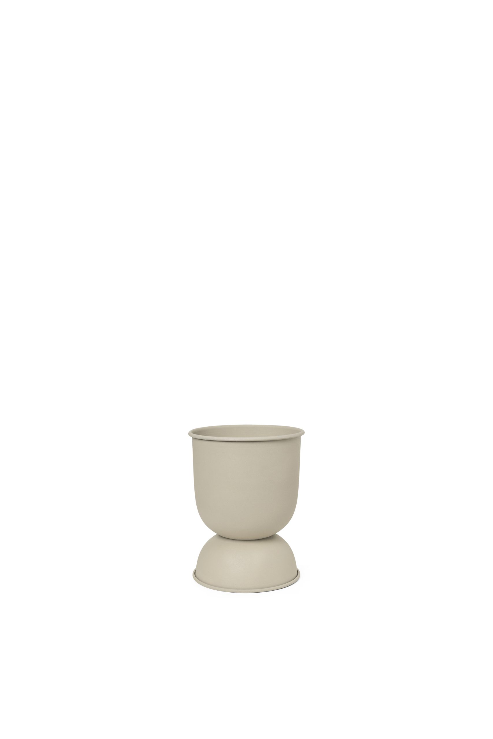 Ferm Living Hourglass Keramische Bloempot XS – Cashmere