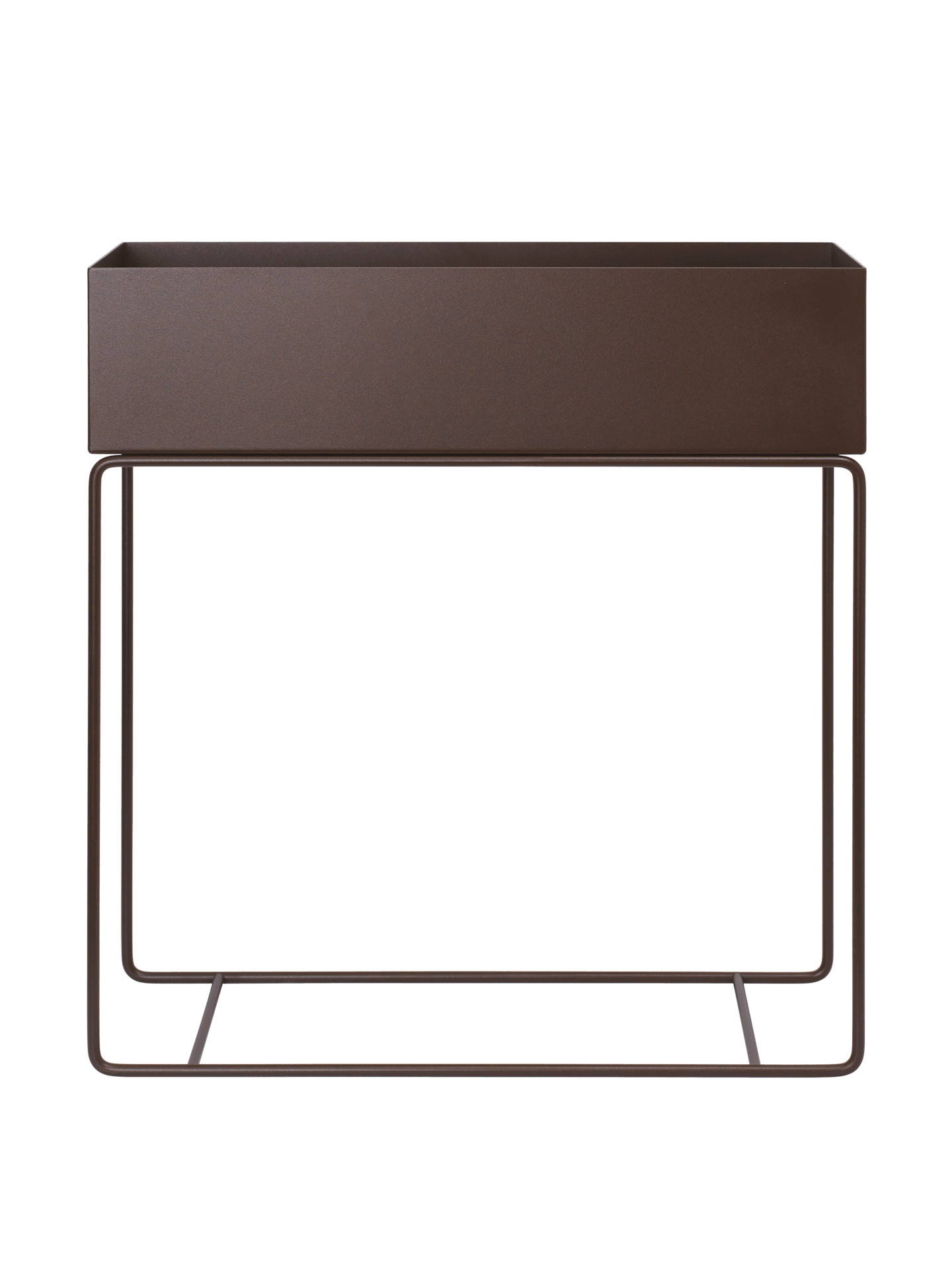 Plantenbak Ferm Living Plant Box - donkerbruin