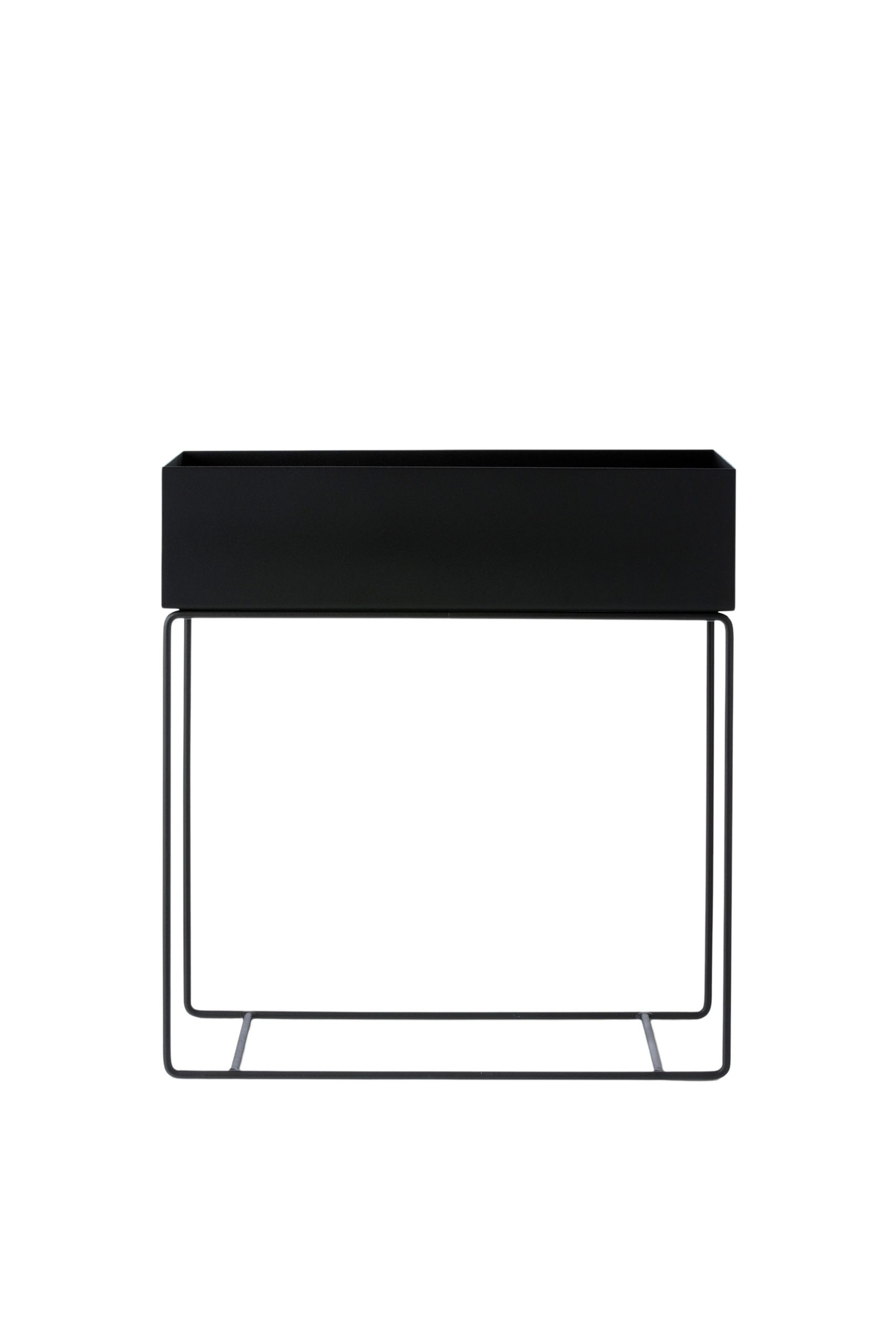 Ferm Living Plant Box - Zwarte moderne plantenbak