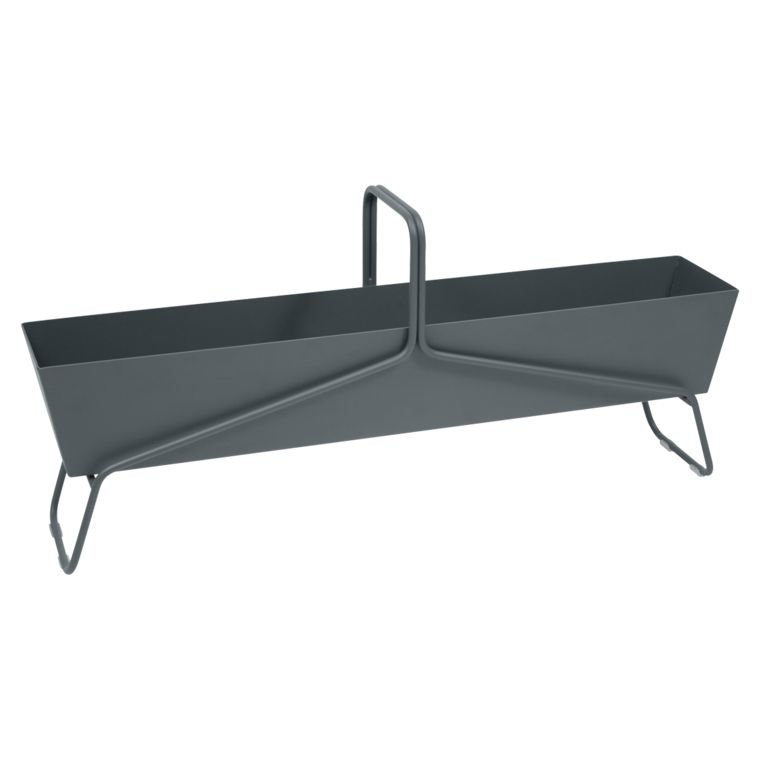 Fermob BASKET plantenbak tuin 119x54x34 cm mat stormgrijs