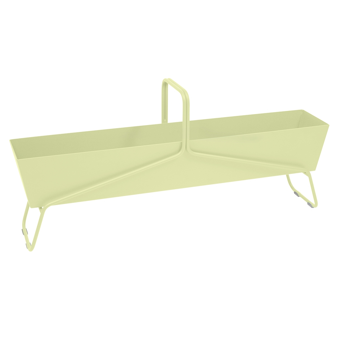 Fermob BASKET plantenbak A6 Citroensorbet 54x119x34 cm