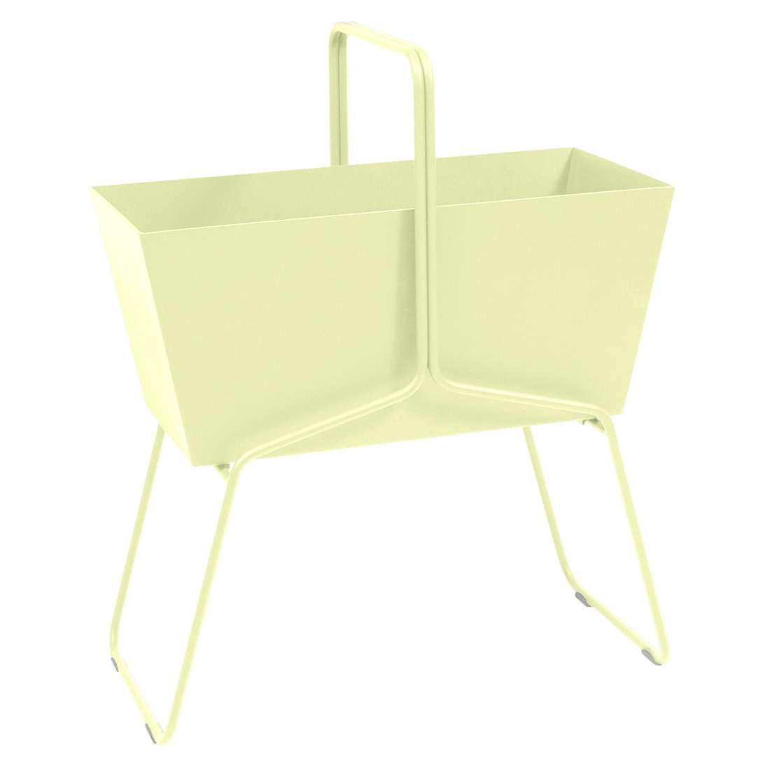 Fermob BASKET plantenbak A6 Citroensorbet 85x70x34 cm