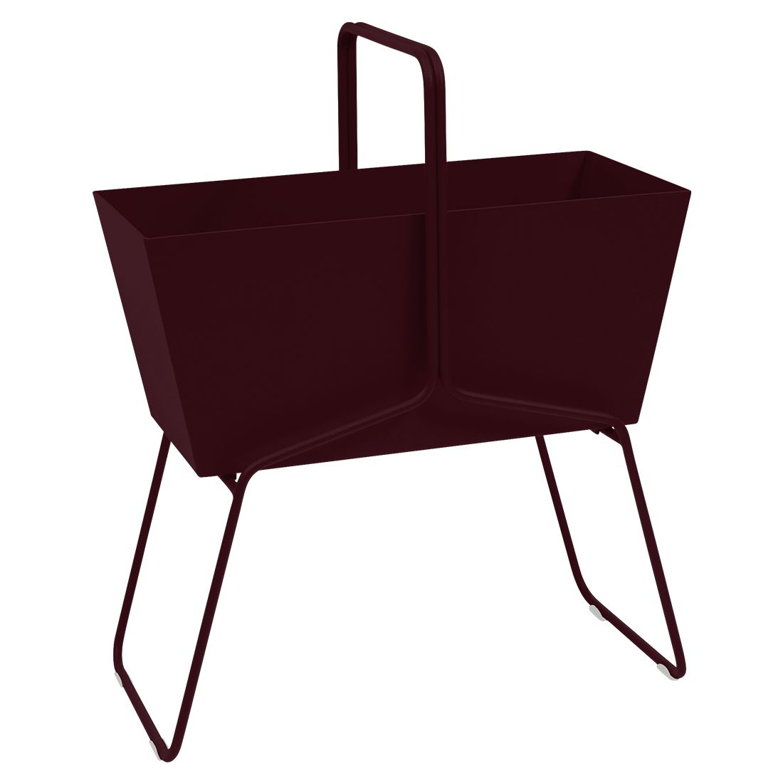 Fermob Basket plantenbak B9 Zwarte Kers 85×70×34 cm