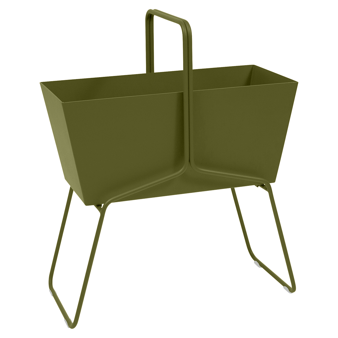 Fermob BASKET grote buitenplantenbak Pesto 85×70×34 cm