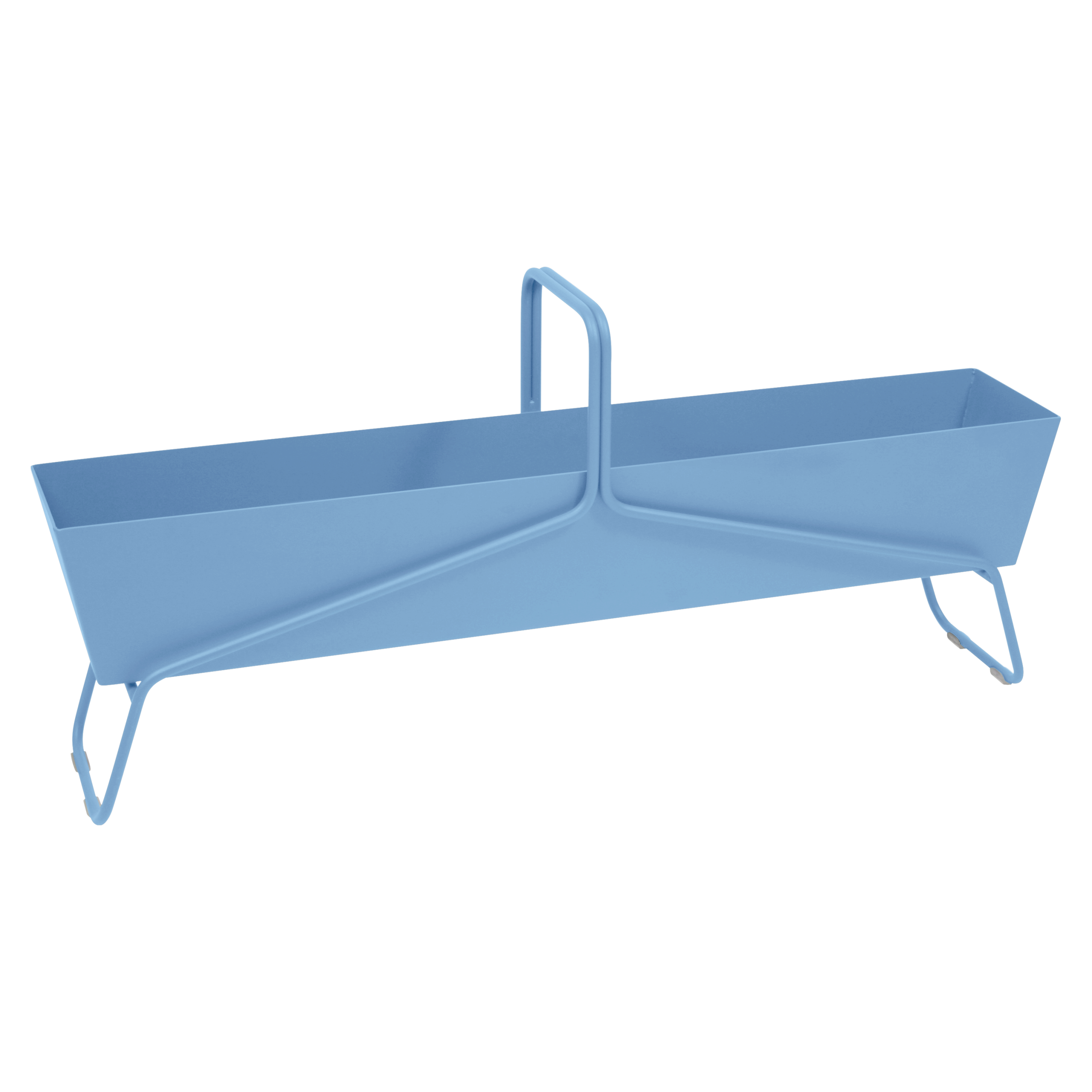 Fermob BASKET plantenbak E1 Maya blauw 54x119 cm