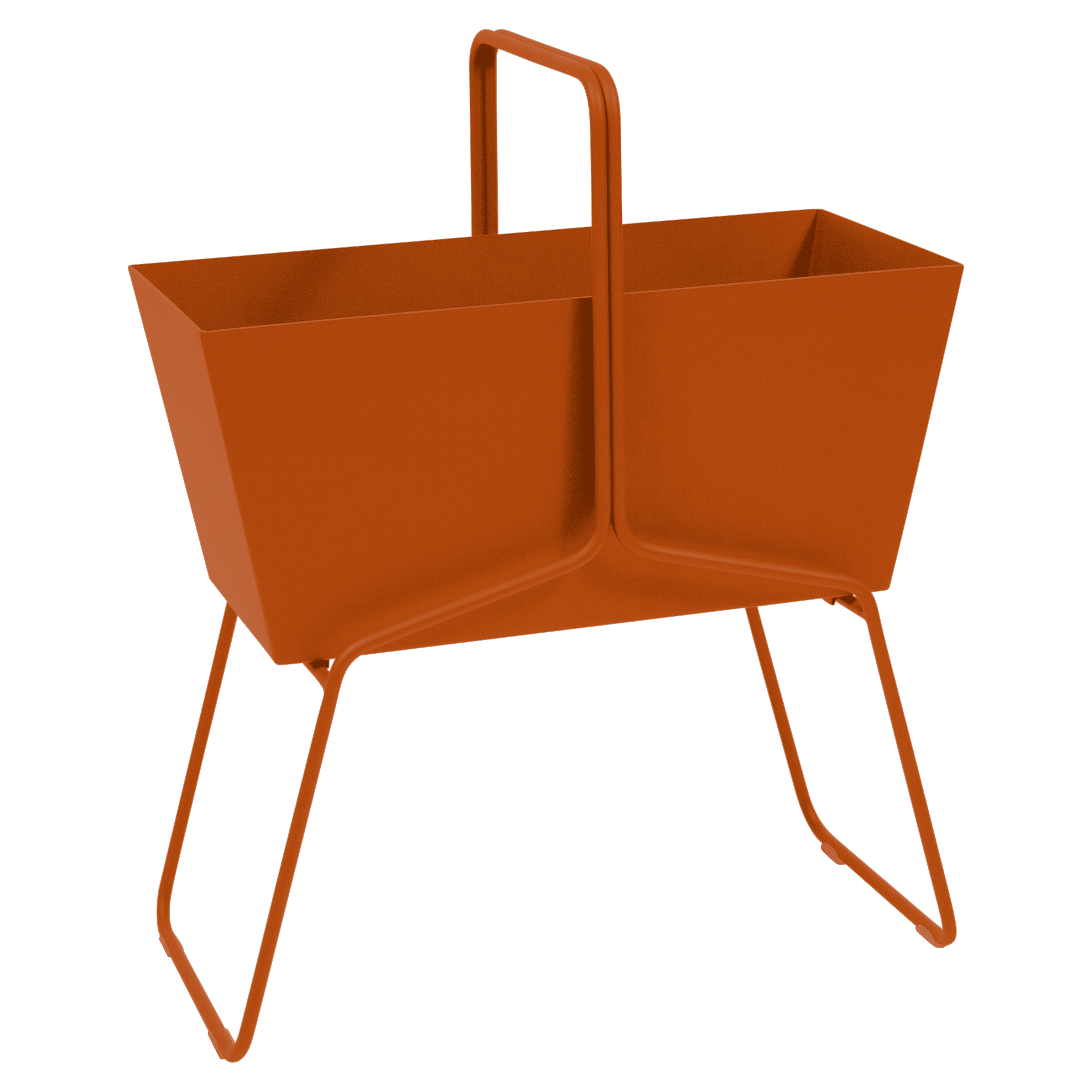 Fermob BASKET design plantenbak 85×70×34 cm - Oranje