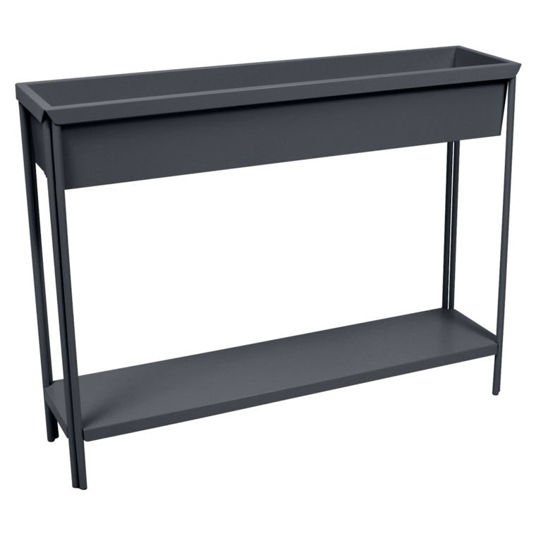 Fermob TERRAZZA Plantenbak L - 47 cm Antraciet Mat